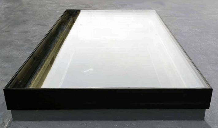 Thermally Broken Aluminium Rooflight -( Option 1 (  1.0m x 1.0m Flat rooflight ) 